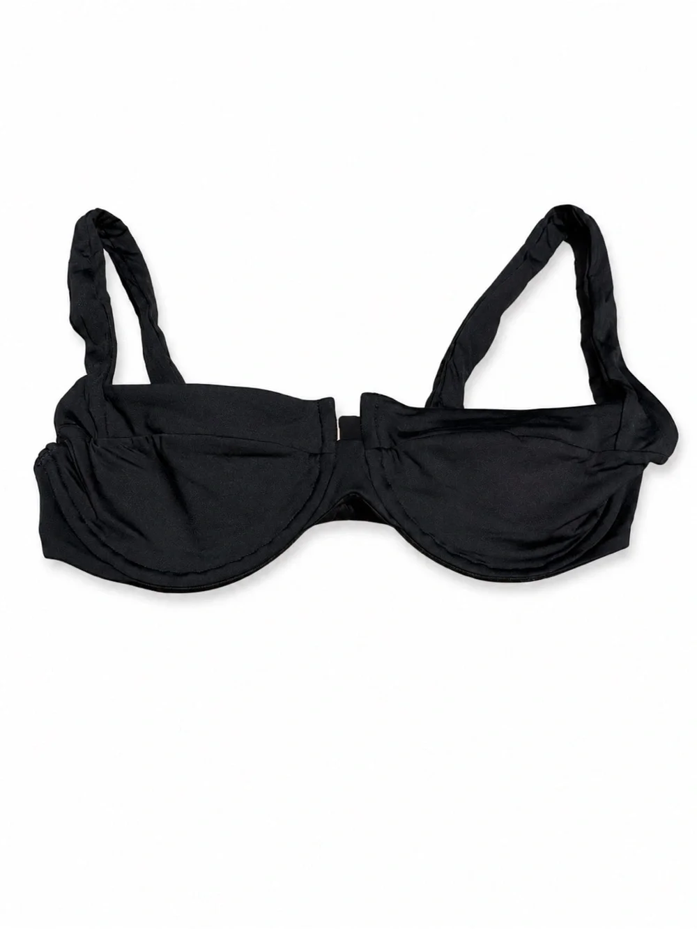 L*SPACE Black Underwire Bikini Top – NWT
